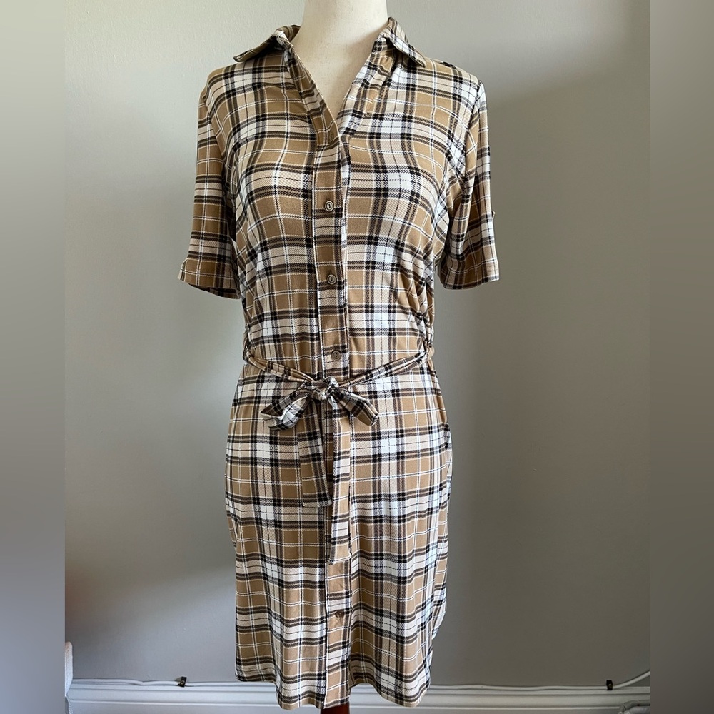 Liv & Lottie Plaid Dress